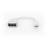 Digitus DB-340405-001-W, Adaptateur Blanc