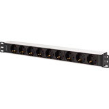 Digitus DN-95427, Multiprise Noir/en aluminium
