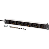 Digitus DN-95427, Multiprise Noir/en aluminium