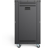 Digitus Rack universel 19 pouces avec roulettes, Boîtier de serveur en rack Noir
