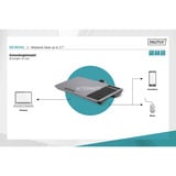 Digitus Table pour ordinateur portable / poste de travail, jusqu'à 17" Gris
