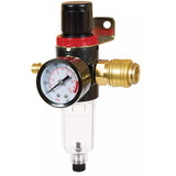 Réducteur de pression avec filtre pour compresseur R 1/4'', Réducteur de pression d'eau