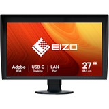 EIZO CG2700S ColorEdge 27" Moniteur  Noir, HDMI, DisplayPort, 2x USB-A, 2x USB-A 3.2 (5 Gbit/s), USB-C, RJ-45