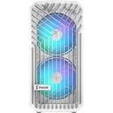 Fractal Design Torrent Compact RGB boîtier midi tower Blanc | 2x USB-A | 1x USB-C | RGB | Verre Trempé