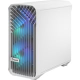 Fractal Design Torrent Compact RGB boîtier midi tower Blanc | 2x USB-A | 1x USB-C | RGB | Verre Trempé