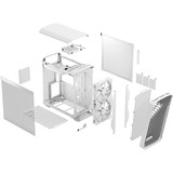 Fractal Design Torrent Compact RGB boîtier midi tower Blanc | 2x USB-A | 1x USB-C | RGB | Verre Trempé
