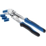 GEDORE Clé à pince SB 183 10 JC S-002, avec mâchoires de protection Bleu/Noir