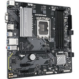 GIGABYTE B760M D3HP Carte Mère - Processeurs Intel Core 14ème Génération, VRM 4+1+1 phases, jusqu'à 5600 MHz DDR5, 2xPCIe 4.0 M.2, LAN GbE, USB 3.2 Gen 1 carte mère socket 1700 Noir/gris, VRM 4+1+1 phases, jusqu'à 5600 MHz DDR5, 2xPCIe 4.0 M.2, LAN GbE, USB 3.2 Gen 1, Intel, LGA 1700, Intel® Celeron®, Intel Core i3 12th Gen, Intel Core i3 13th Gen, Intel Core i3 14th Gen, Intel..., LGA 1700, DDR5-SDRAM, 256 Go