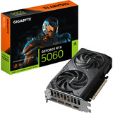 GIGABYTE GeForce RTX 5060 WINDFORCE MAX OC V2 8G , Carte graphique 3x DisplayPort, 1x HDMI