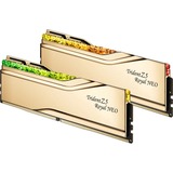 G.Skill 32 Go DDR5-8000 (2x 16 Go) Dual-kit, Mémoire vive Or, F5-8000J3848H16GX2-TR5NG, Trident Z5 Royal Neo, AMD EXPO