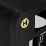 HYTE X50 boîtier midi tower Noir | 2x USB-A | 1x USB-C | Window