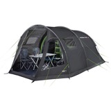 High Peak Tente tunnel Torri 5.0 Gris foncé/Vert
