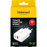 Intenso Adaptateur secteur W30AC, Chargeur Blanc