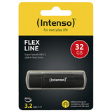 Intenso Flex Line 32 GB, Clé USB Noir