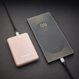 Intenso XS5000 Lithium Polymère (LiPo) 5000 mAh Rose, Powerbank Rose, 5000 mAh, Lithium Polymère (LiPo), Rose