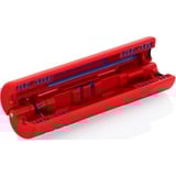 KNIPEX Outil à dénuder pour câbles coaxiaux, Abisolier et outil de démontage 2 cm, 5 mm, Bleu, Rouge, 10 cm, 22 g