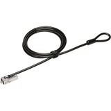 Kensington Câble de sécurité NanoSaver® Ultra à combinaison Noir, 1,8 m, Kensington, Verrouillage à combinaison, Noir, Métallique