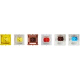 Keychron Gateron Cap V2 Milky-Brown Switch Set, Switch pour clavier Marron/Blanc