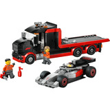 LEGO City F1 Truck avec voiture de course Audi F1, Jouets de construction 