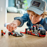 LEGO City F1 Truck avec voiture de course Audi F1, Jouets de construction Jeu de construction, 7 an(s), Plastique, 508 pièce(s), 758 g