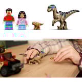 LEGO Jurassic World - Évasion tout-terrain du raptor, Jouets de construction 76972