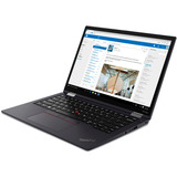 Lenovo  13.3" PC portable 2-en-1   Noir
