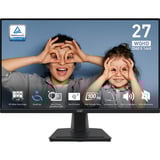 MSI Pro MP275QDE écran plat de PC 68,6 cm (27") 2560 x 1440 pixels Wide Quad HD LCD Noir Moniteur  Noir, 68,6 cm (27"), 2560 x 1440 pixels, Wide Quad HD, LCD, 4 ms, Noir