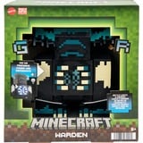 Mattel Minecraft - Figurine Super Boss Warden - Figurine - 3 Ans Et + Minecraft - Figurine Super Boss Warden - Figurine - 3 Ans Et +, 6 an(s), Bleu, Gris, Plastique