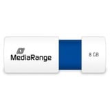 MediaRange Color Edition 8 GB, Clé USB Blanc/Bleu