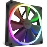 NZXT F140 RGB Single 140x140x26, Ventilateur de boîtier Noir, Ventilateur simple, sans contrôleur