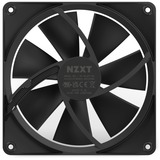 NZXT F140 RGB Single 140x140x26, Ventilateur de boîtier Noir, Ventilateur simple, sans contrôleur