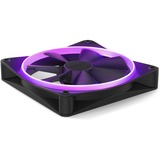 NZXT F140 RGB Single 140x140x26, Ventilateur de boîtier Noir, Ventilateur simple, sans contrôleur