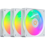 Ocypus Gamma F12 Elite ARGB ventilateurs de boîtier Blanc, 3 pièces, 120 x 120 x 25 mm, PWM