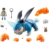 PLAYMOBIL Dragons: The Nine Realms - Plowhorn & D'Angelo, Jouets de construction 71082