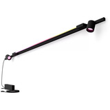 Philips Hue White & Color Ambiance Perifo Set de Base Applique Murale Droite, Lumière LED Noir