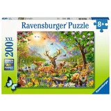 Ravensburger Puzzle enfant Famille de cerfs gracieux 