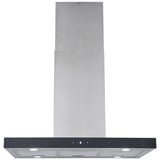 Respekta Cara, Hotte aspirante Acier inoxydable/Noir