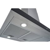 Respekta Cara, Hotte aspirante Acier inoxydable/Noir
