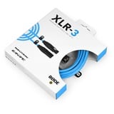 Rode Microphones Câble XLR Premium XLR3M-B bleu Bleu