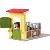 Schleich Farm World - Ecurie de poneys avec étalon islandais, Figurine 