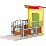 Schleich Farm World - Ecurie de poneys avec étalon islandais, Figurine 