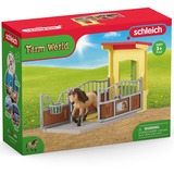 Schleich Farm World - Ecurie de poneys avec étalon islandais, Figurine 