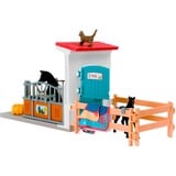 Schleich Horse Club - Box à chevaux avec jument et poulain, Figurine 
