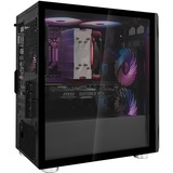 SilverStone FARA H1M Micro Tower Noir boîtier midi tower Noir | 3x USB-A | Verre Trempé