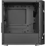 SilverStone FARA H1M Micro Tower Noir boîtier midi tower Noir | 3x USB-A | Verre Trempé