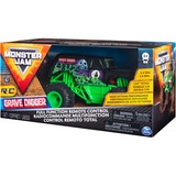 Spin Master Monster Jam - Grave Digger, Voiture télécommandée Noir/Vert