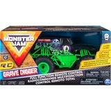 Spin Master Monster Jam - Grave Digger, Voiture télécommandée Noir/Vert