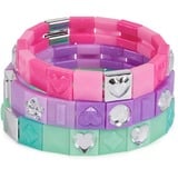 Spin Master POP STYLE PACK STRASS ET PAILLETTES Cool Maker, Bricolage Cool Maker POP STYLE PACK STRASS ET PAILLETTES, Kit de fabrication de bracelets pour enfants, 7 an(s), Multicolore