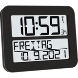 TFA 60.4512.01, Table clock Noir