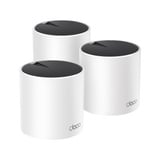 TP-Link Deco X55, Routeur Blanc, Blanc, Interne, Routeur maillé, Bi-bande (2,4 GHz / 5 GHz), Wi-Fi 6 (802.11ax), 3000 Mbit/s